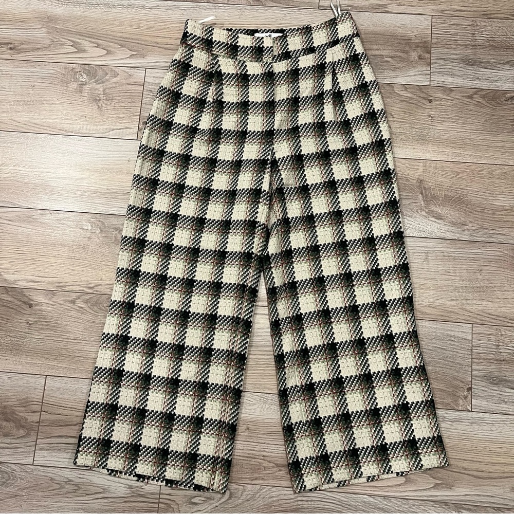 ONE OF A KIND Vintage Wide Leg Brocade Pants | AMAZING FABRIC!! | 29x24 | adL